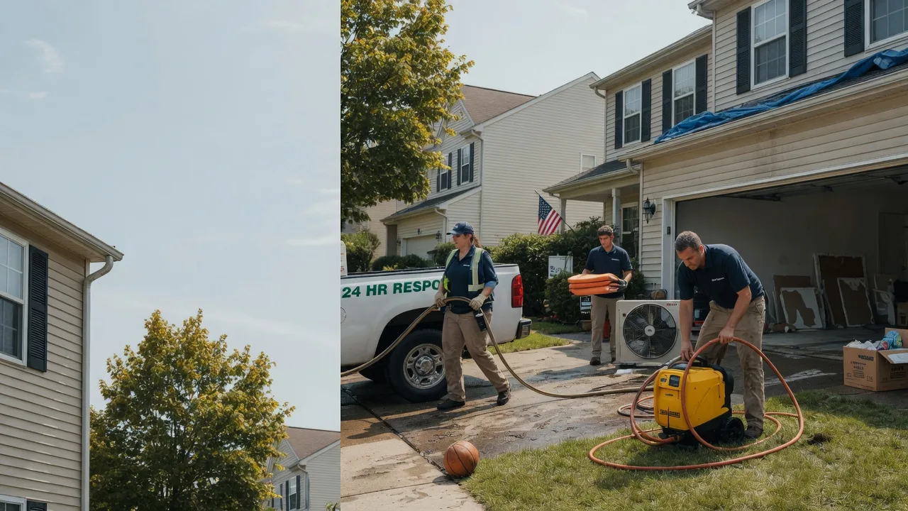 Emergency Water Damage Restoration in Nanjemoy, MD near me
